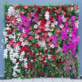 Luxury Green Plants Leaves Milan Turf Orchid Magnolia 5D Cloth Flower Wall Decor Outdoor Wedding Backdrop Window Display