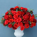 60/50/40cm Wedding Table Centerpieces Ball Artificial Baby Breath Rose Flower Arrangement