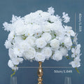 50cm White Rose Orchid Cherry Flower Ball Event Wedding Table Centerpiece Ball