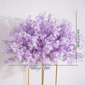 60/80/100cm White Cherry Blossom Rose Artificial Flower Ball Wedding Table Centerpiece Decor Marriage Banquet Road Lead Floral