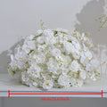 60cm Pink White Rose Orchid Hydrangea Table Ceterpieces Ball Wedding Table Decor Flower Arrangement