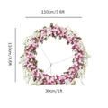 Ceiling Round Arch Hanging Hoop Frame Decor Floral Arrangement Wedding Backdrop Flower