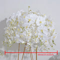 60cm Pink White Rose Orchid Hydrangea Table Ceterpieces Ball Wedding Table Decor Flower Arrangement