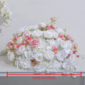 60cm Pink White Rose Orchid Hydrangea Table Ceterpieces Ball Wedding Table Decor Flower Arrangement