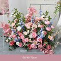 Pink Blue Series Wedding Foral Arrangement Event Table Centerpieces Ball Floor Flowers