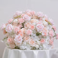 Rose Hydrangea Table Centerpiece Floral Ball Wedding Table Deor Flower Arrangement Party Stage Props