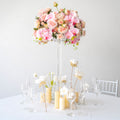 Luxury 50cm Wedding Table Centerpieces Floral Ball Acrylic Crystal Stand