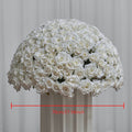 70/60/50/40/30CM White Rose Wedding Table Centerpieces Flower Ball Event Party Banquet Floral Ball