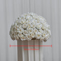 70/60/50/40/30CM White Rose Wedding Table Centerpieces Flower Ball Event Party Banquet Floral Ball