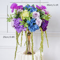 50cm Artificial Flower Ball Wedding Table Centerpiece Decor White Rose Lover's Tear Pink Peony Floral Arrangement