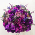 60CM 3/4 Large Artificial Flower Ball Silk Table Flower Centerpiece Luxury Wedding Decor Road Lead Table Floral