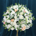 60CM 3/4 Large Artificial Flower Ball Silk Table Flower Centerpiece Luxury Wedding Decor Road Lead Table Floral