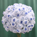 60CM 3/4 Large Artificial Flower Ball Silk Table Flower Centerpiece Luxury Wedding Decor Road Lead Table Floral