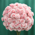 60CM 3/4 Large Artificial Flower Ball Silk Table Flower Centerpiece Luxury Wedding Decor Road Lead Table Floral