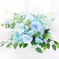 Artificial Flower Ball Pompom Turtle Leaf Greenery Plants Wedding Table Centerpiece Decor Banquet Hotel Party DIY Flower Bouquet