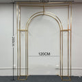 Wedding Gold Plated Arch Screen Background Prop