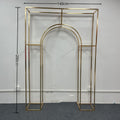 Wedding Gold Plated Arch Screen Background Prop