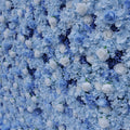 Simulated White Rose Blue Embroidery Ball Wedding Party Background Flower Wall